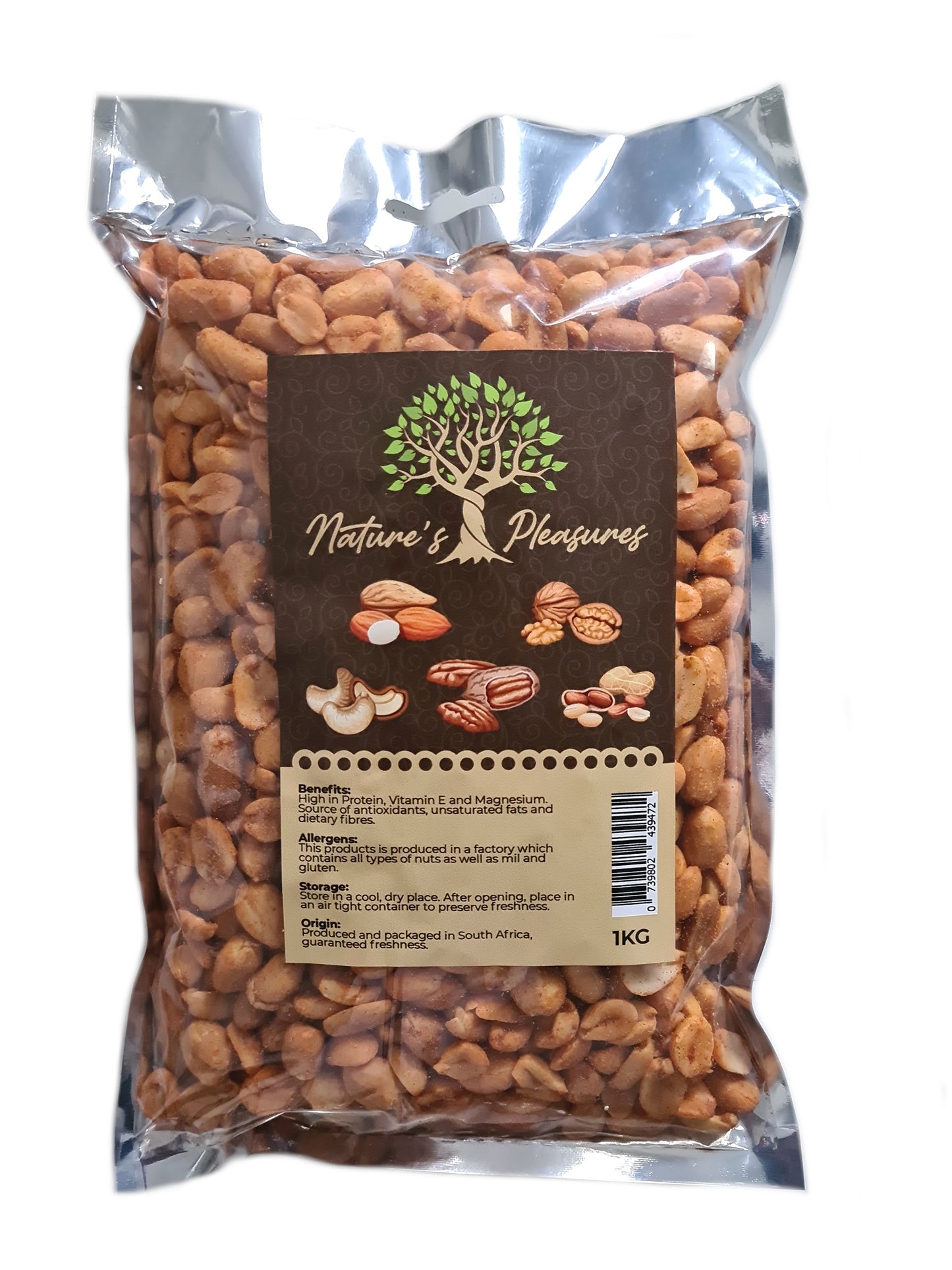 Peanuts Peri Peri Coated